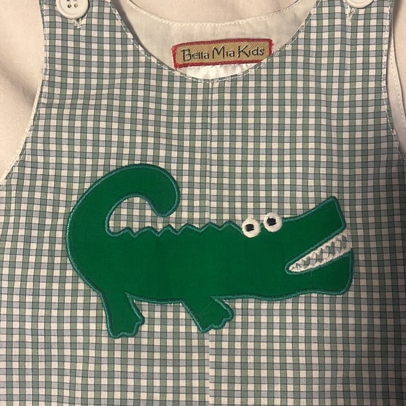 Bella Mia Kids Alligator Shortall - Picture 3 of 3
